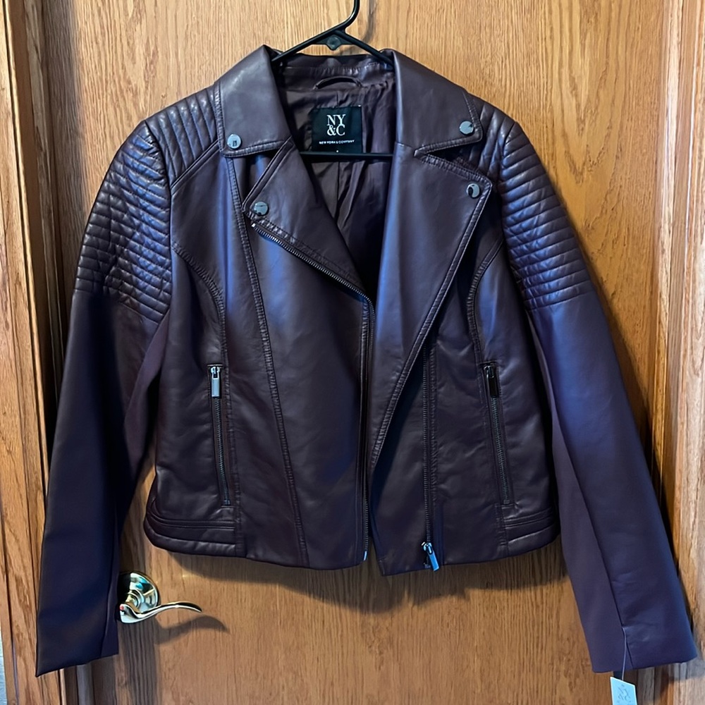 NWT. Dark purple jacket